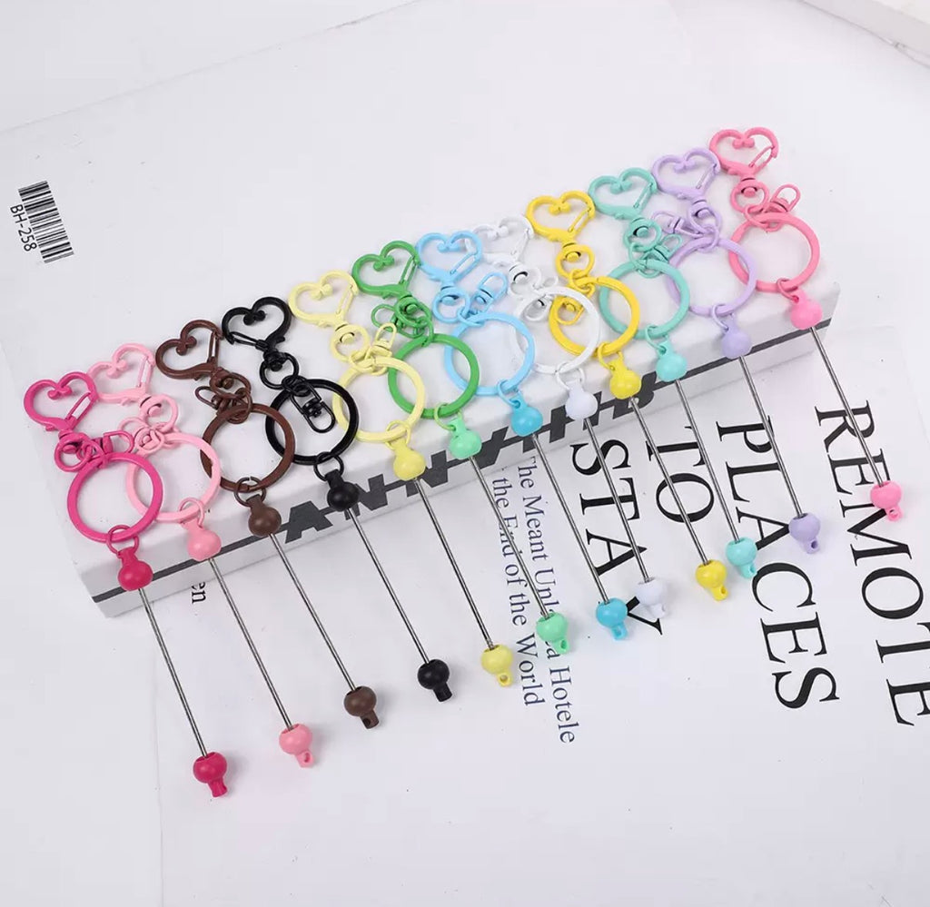 beadable keychain