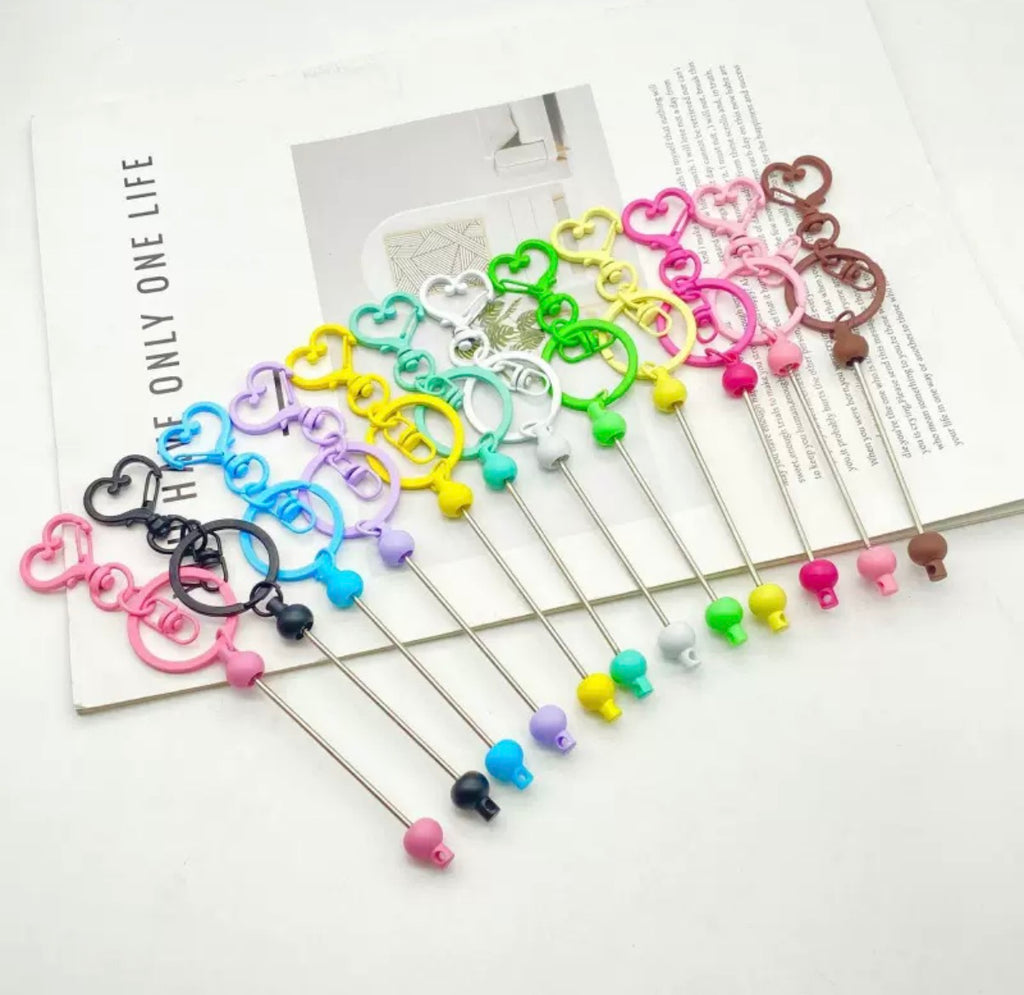 beadable keychain